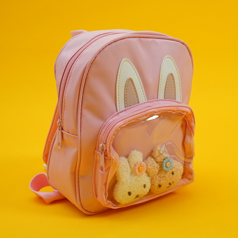 حقيبة ظهر لطيفة على شكل أرنب للأطفال