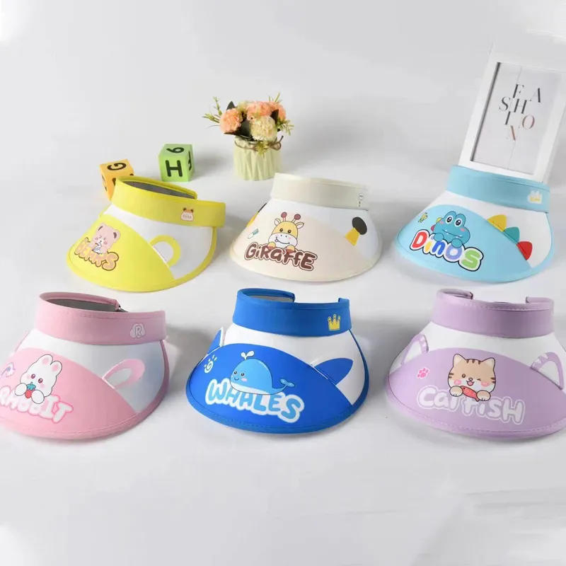 Cute Cartoon Sunshade Hat for Kids