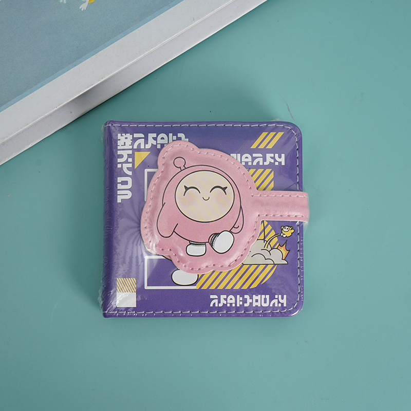 كتاب صغير بمشبك مغناطيسي مربع لحفلة البيض