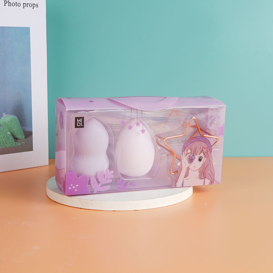 خلاط الجمال دريم بيربل 2 قطعة مع حامل معدني