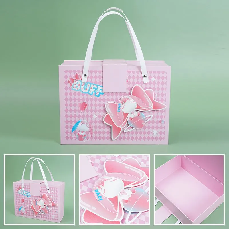 Meditation Rabbit BUFF gift box pink color mixed