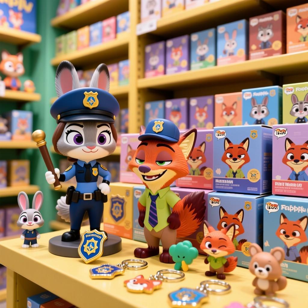 Zootopia Career Series' blind boxes featuring 12 roles (police, journalist, singer, etc.)