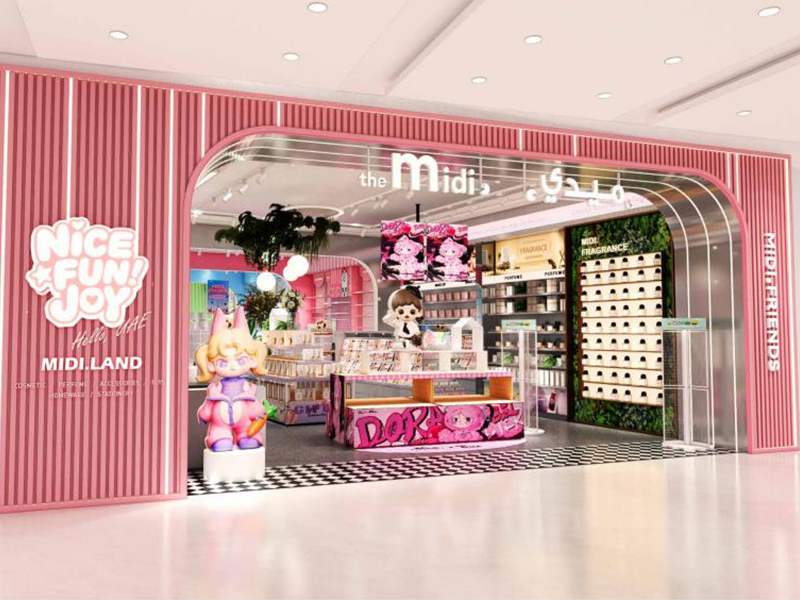 MIDI. LAND new concept of store, will be launched in UAE