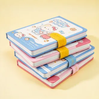 WARM DAY series large 32K hardcover notebook 132 sheets/mixed