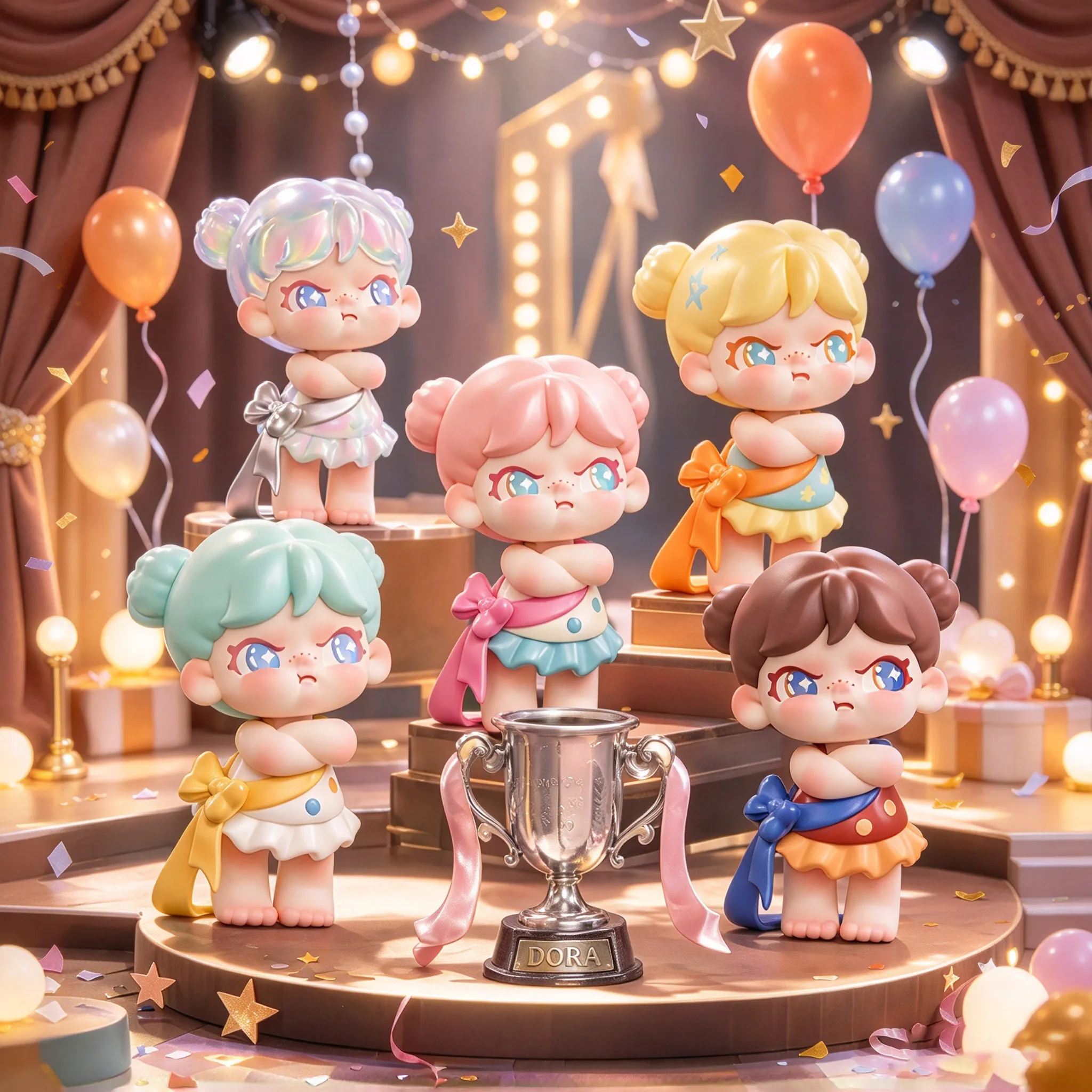 BABY DORA Weird Cute Moment Series Figure/Mixed