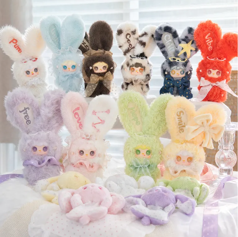 Oxygen Yooki Plush Series Blind Box - Healing Bunny/Mixed