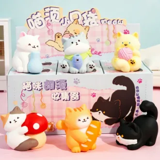 Cat whisker pocket series figurine / mixed