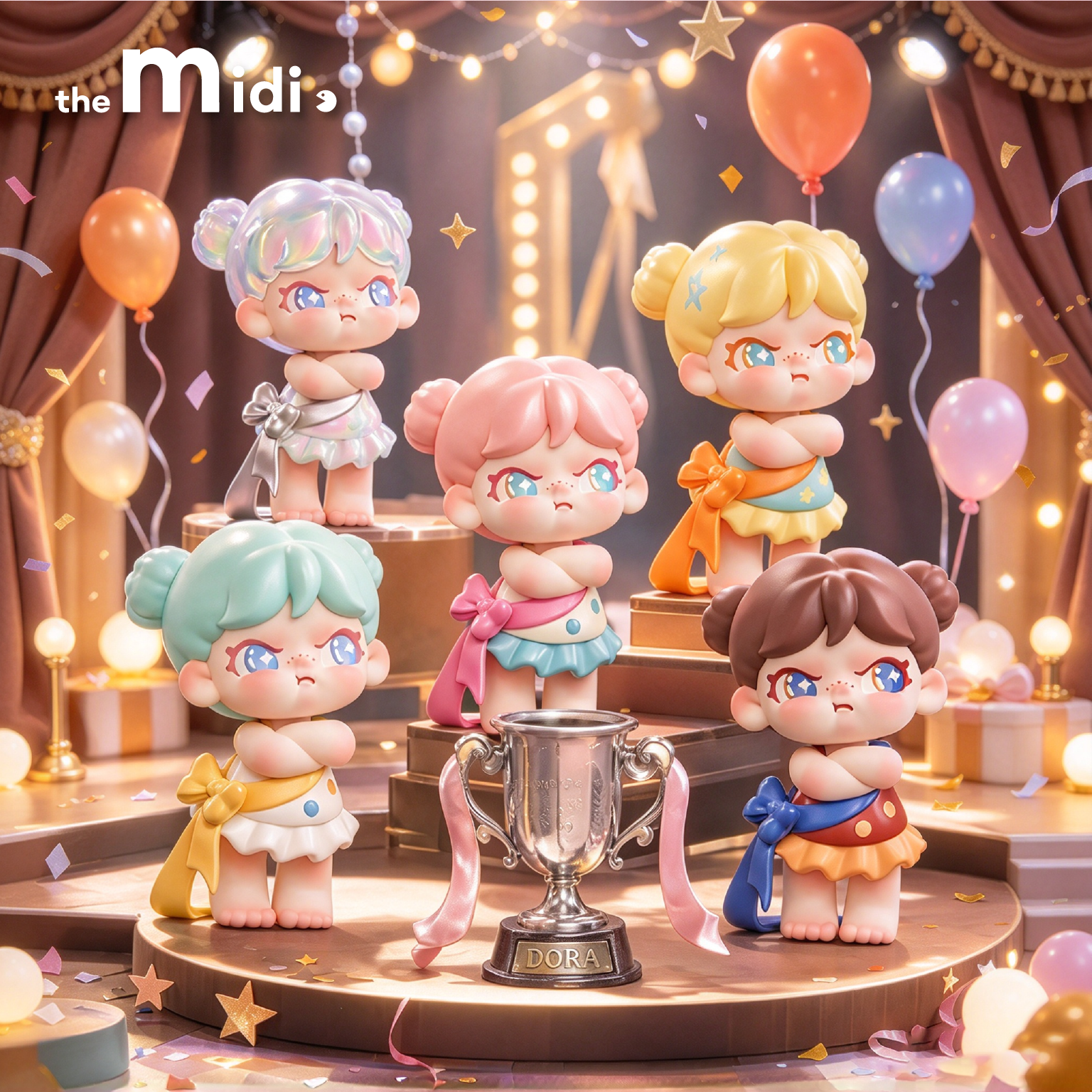 BABY DORA Weird Cute Moment Series Figure/Mixed
