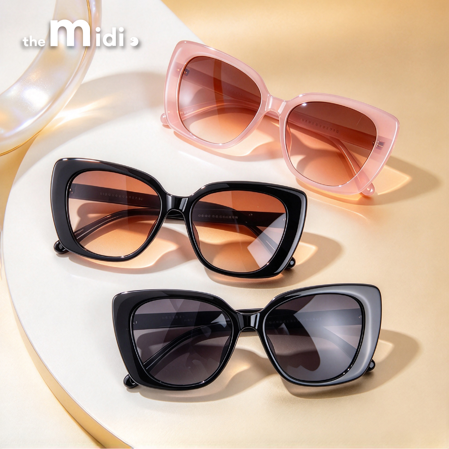 Jelly Frame Celebrity Large Frame Sunglasses/Mixed