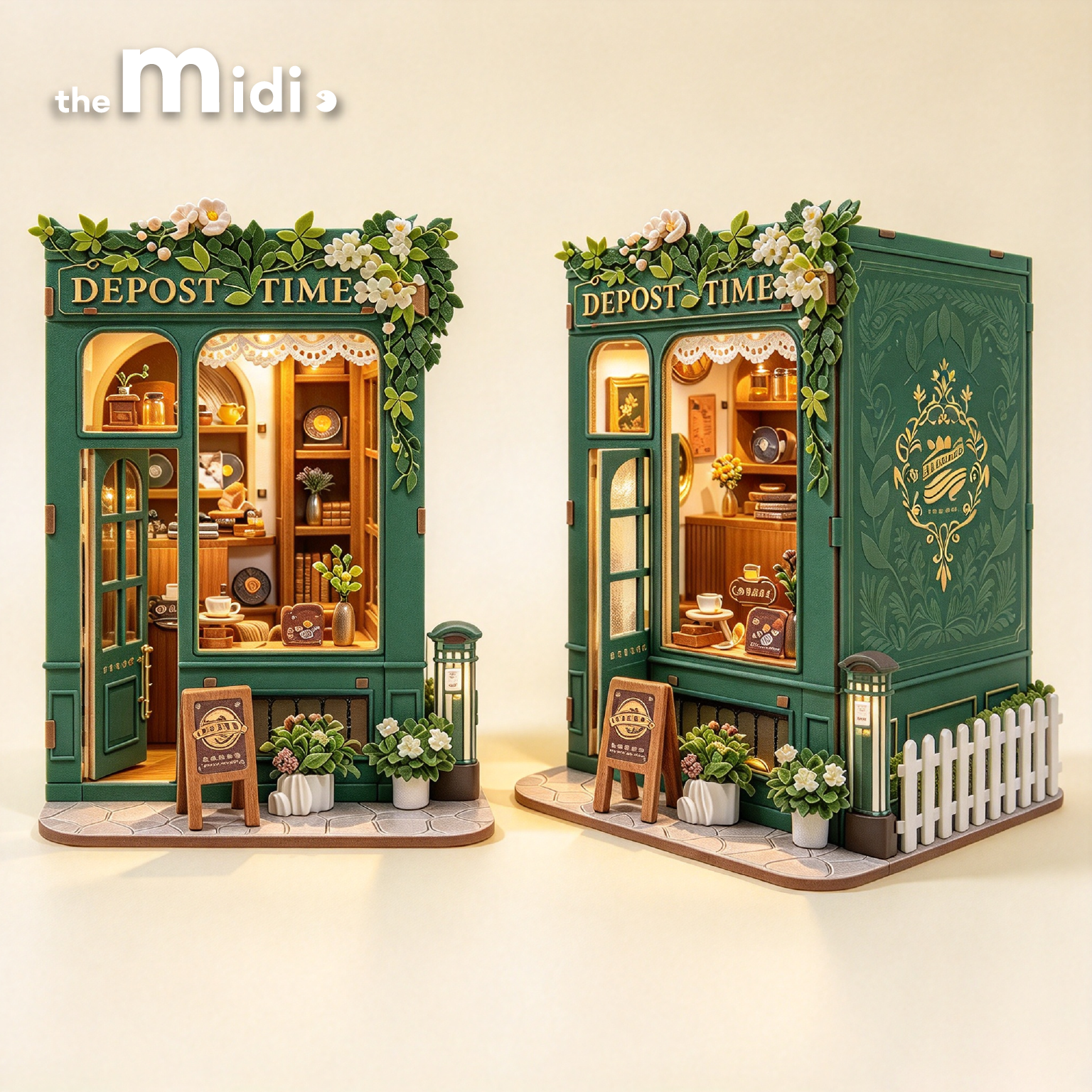 Time Capsule Dust-proof Miniature Scene Assembly Kit